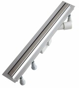 Schedpol Schedline odpływ liniowy z maskownicą slight steel 80x3,5cm SOLSL-80035