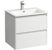 Laufen PALACE szafka z umywalką 60x45cm biały połysk H8607022611041