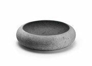 Bathco Fiji umywalka nablatowa kamienna 45cm black 00315