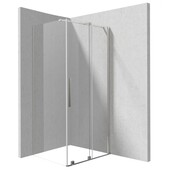 Deante Prizma Kabina prysznicowa prostokątna 100x80 cm Chrom KPN0P10S08