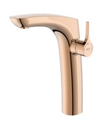 Roca Insignia bateria umywalkowa sztorcowa wysoka Rose Gold EVERLUX-PVD A5A3C3ARG0