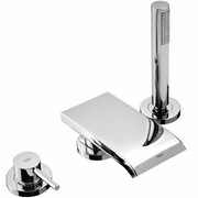 Tres Max-Tres Bateria wannowa 3-otworowa kolor chrom 162161