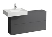 Laufen KARTELL szafka pod umywalkę Slim 120x27cm szary łupek H4082910336421