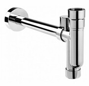 McAlpine Syfon umywalkowy rurowy chrom CAT32V-CB