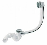 McAlpine syfon wannowy z korkiem automatycznym pokrywa satyna HC31M-S2-1M-SC