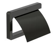Roca Tempo wieszak na papier z pokrywą z odporną powłoką Everlux Titanium Black A817033CN0