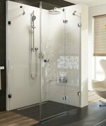 Ravak Brilliant BSDPS kabina kwadratowa 100x100cm prawa transparent 0UPA0A00Z1