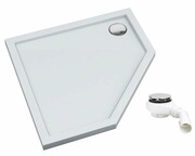 Schedpol Caspar New 80x80cm brodzik pięciokątny + syfon 3.2397