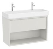 Roca Tura Unik zestaw szafka z umywalką 100x43x60 BIAŁY MAT A852038558