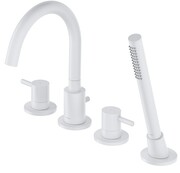 Omnires Y bateria wannowa 4-otworowa biały mat Y1232WM