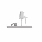 SanSwiss Annea Black Line listwa progowa S.ANR55.06