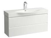 Laufen Lani szafka pod umywalkę 118x36cm biały połysk H4042221122611