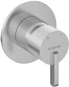 Deante SILIA Bateria prysznicowa podtynkowa bez przełącznika natrysku stal szczotkowana BQS F44L