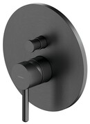 Omnires Y bateria natryskowa-wannowa z przełącznikiem element natynkowy grafit szczotkowany Y1235ROGR