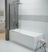 Sanplast Free Line II PW2/FREEII Parawan nawannowy 90x150 cm przejrzyste 600-261-0540-42-401