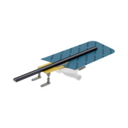 Excellent Stilio Slim 80 odpływ liniowy z rusztem dekoracyjnym grafit szczotkowany INEX.1525.K.B01.800.R.AB