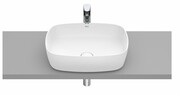 Roca FINECERAMIC umywalka nablatowa cienkościenna Soft 50x37 biały mat A327500620