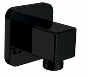 Omnires przyłącze kątowe węża prysznicowego czarne 8815BBL ___ RABAT W KOSZYKU! ___