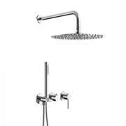 KFA MOZA CHROM zestaw prysznicowy podtynkowy z baterią 3-otworową 2-funkcyjną 5039-511-00