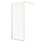 Radaway Modo F II Gold kabina Walk-in 115x201cm Złoty połysk szkło przejrzyste 10409115-09-01