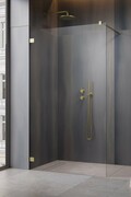 Radaway Essenza Pro Brushed Gold 95x200 kabina Walk-in szczotkowane złoto 10103095-99-01