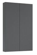 Roca Extra Kolumna łazienkowa niska z 2 drzwiami slim 80x50x12 ONYX MAT A857960531