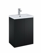 Elita Kido Set szafka z umywalką zestaw 50x67x35cm czarny mat RE020500117160/168096