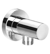 Omnires przyłącze kątowe mosiężne chrom S008CR ___ RABAT W KOSZYKU! ___