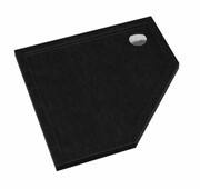 Schedpol Schedline Black Stone Sharper brodzik pięciokątny 90x90x5cm 3S.S1PK-9090/C/ST
