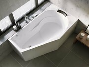 Riho Yukon Plug&Play wanna asymetryczna 160x90cm lewa z obudową + nóżki 160x90cm B009012005