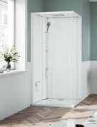 Novellini Glax 1 2.0 kabina standard 90x70 lewa biała G21A9079SMF-1UU