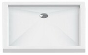 New Trendy Cantare brodzik prostokątny posadzkowy 110x80x5,5cm B-0324