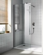 Vitalle NOLA ścianka Walk-In 110x200 cm czarna VNTWF110203PK