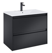 Roca Claudia szafka łazienkowa 80x45x63 CZARNY MAT A857795532