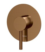 Kohlman Axel Brushed Copper podtynkowa bateria wannowo-prysznicowa z jednym wyjściem miedź szczotkowana QW220ABC **ZAPYTAJ O RABAT!**