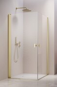 Radaway Nes 6 Kdd I Brushed Light Gold kabina 100x90cm szczotkowane jasne złoto 10021100-98-01L/10021090-98-01R