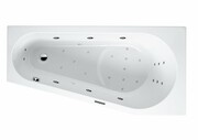 Riho Delta wanna asymetryczna 150x80cm z hydromasażem Joy lewa B067006005