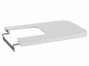 Roca Inspira Square pokrywa bidetowa wolnoopadająca Perłowy A80653263B