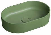 Omnires Ovo M+ umywalka nablatowa 55x36 cm olive OVOUNOL ___ RABAT W KOSZYKU! ___