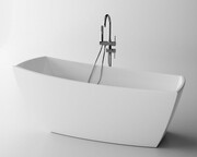 ScandiBath Molde wanna wolnostojąca 170x80cm + syfon klik-klak Q361S-1701