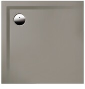 Sanplast Space Mineral B-M/SPACE brodzik kwadratowy 100x100x1,5 cm szarość kamienia 645-290-0041-52-000