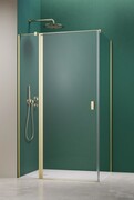 Radaway Nes 6 Kdj II Brushed Light Gold kabina 120x100cm lewa szczotkowane jasne złoto 10032120-98-01L/10039100-01-01