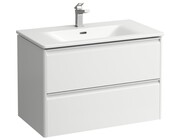Laufen PALACE szafka z umywalką 80x45cm biały połysk H8607052611041