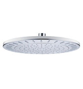 Omnires WG deszczownica 1-funkcyjna 22x22cm chrom/biały połysk WGNEVADACRB ___ RABAT W KOSZYKU! ___