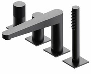 Omnires Contour bateria wannowa 4-otworowa antracyt szczotkowany CT8032AT ___ RABAT W KOSZYKU! ___