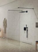 New Trendy New Modus Black kabina Walk-In 130x200 cm przejrzyste EXK-0086