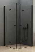 New Trendy New Soleo Black 100x70x195 cm kabina prostokątna przejrzyste D-0236A/D-0237A