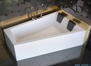 Besco Intima Duo 170x125cm wanna asymetryczna prawa + obudowa + syfon #WAID-170-NP/#OAP-170-INT/19975