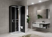 Novellini Glax 2 2.0 kabina z hydromasażem hydro plus 90x90 biała G22R90T1L-1UH