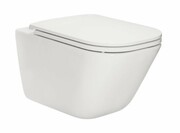 Roca Gap Rimless miska WC wisząca + deska wolnoopadająca Slim A34647L000/A801482211